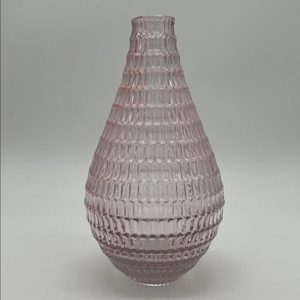 Xouvy Jane Modern Amethyst Glass Vase Ornaments Living Room Flower Home